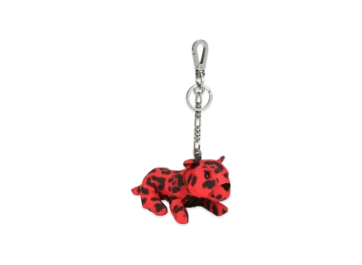 Dolce&Gabbana Key Holder Leopard Printed Nylon "Multicolor"