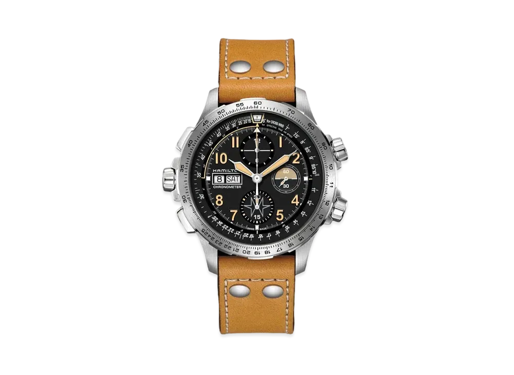 Hamilton Khaki Aviation X-Wind Day Date Auto Chrono