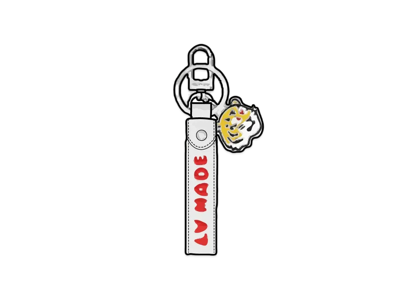 Louis Vuitton x NIGO DRAGONNE LV MADE "White"