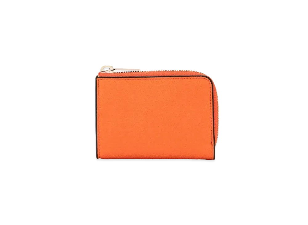 Valextra Zip Key Holder "Orange"