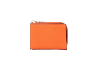 Valextra Zip Key Holder "Orange"