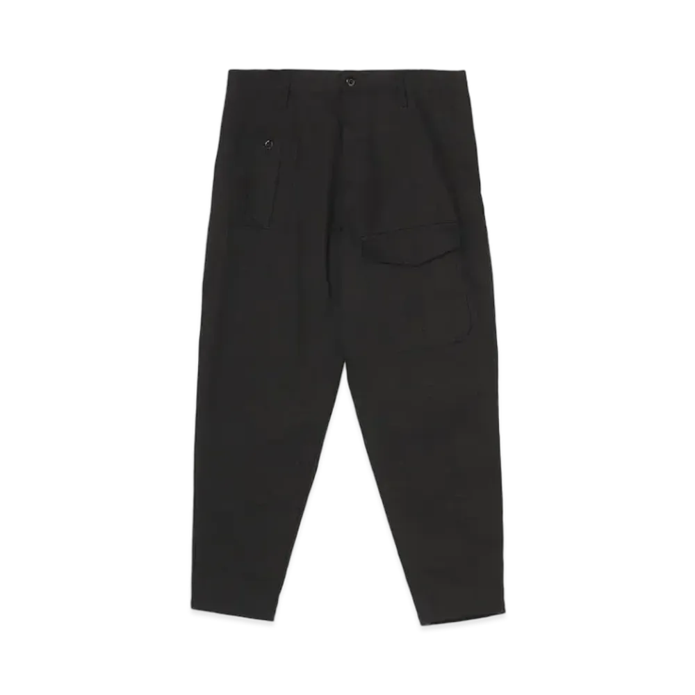 Yohji Yamamoto Pour Homme BLACK SCANDAL KATSURAGI TACK STRING PANTS "Black"
