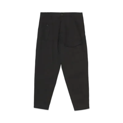 Yohji Yamamoto Pour Homme BLACK SCANDAL KATSURAGI TACK STRING PANTS "Black"
