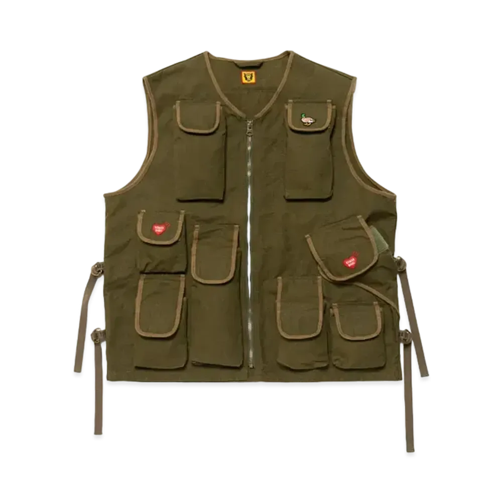 HUMAN MADE HUNTING VEST "Olive"