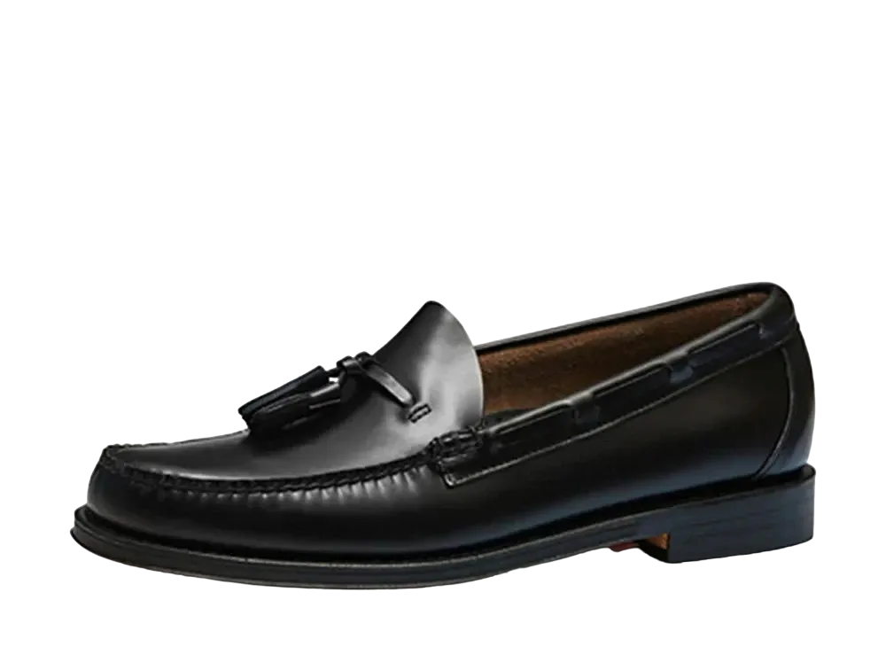 G.H.BASS Loafer Larkin High Shine Leather "Black" 11015H