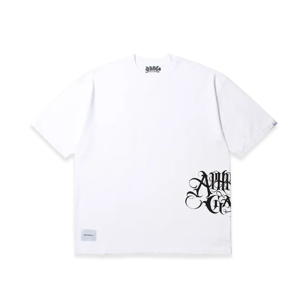 APHRODITEGANG Classic Logo Side Print S/S Tee "White"