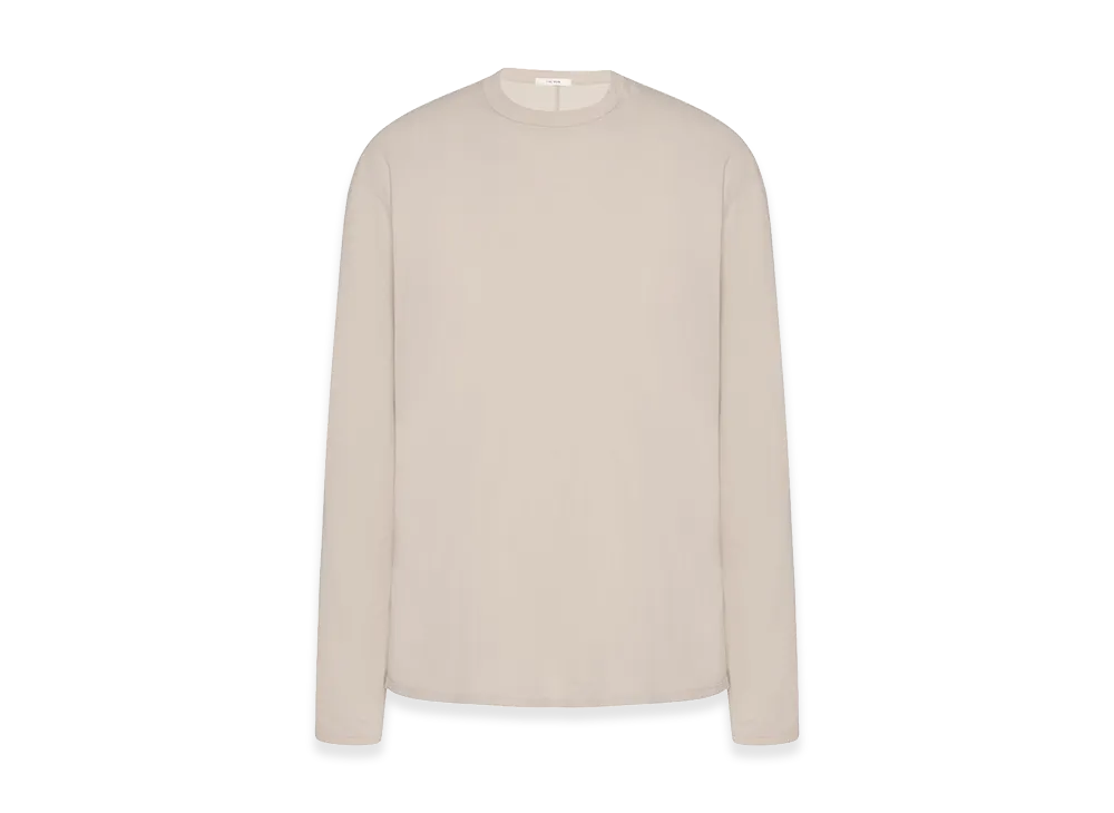 The Row Lan Cotton Top "Ash Grey"