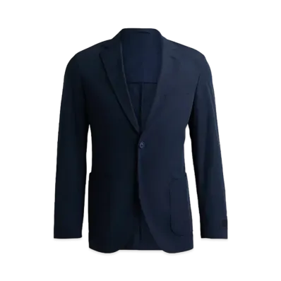 Boss x Shohei Ohtani Blazer Lightweight Stretch Fabric "Dark Blue"