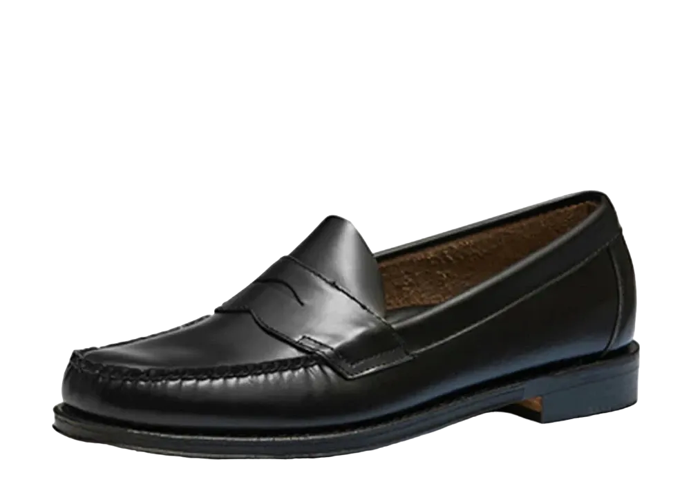 G.H.BASS Loafer Logan High Shine Leather "Black" 11035H