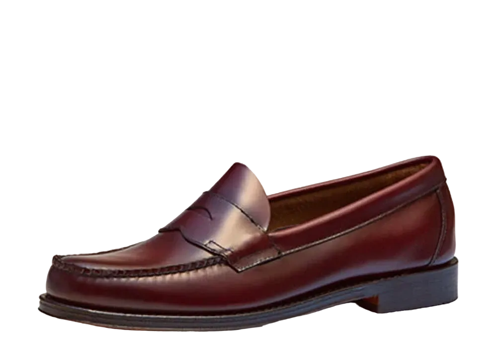 G.H.BASS Loafer Logan High Shine Leather "Wine" 11035H