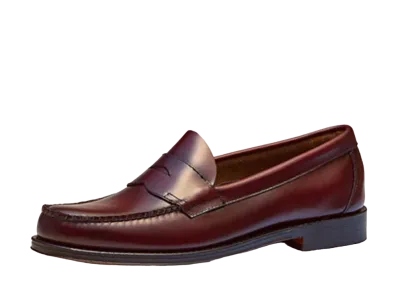 G.H.BASS Loafer Logan High Shine Leather "Wine" 11035H