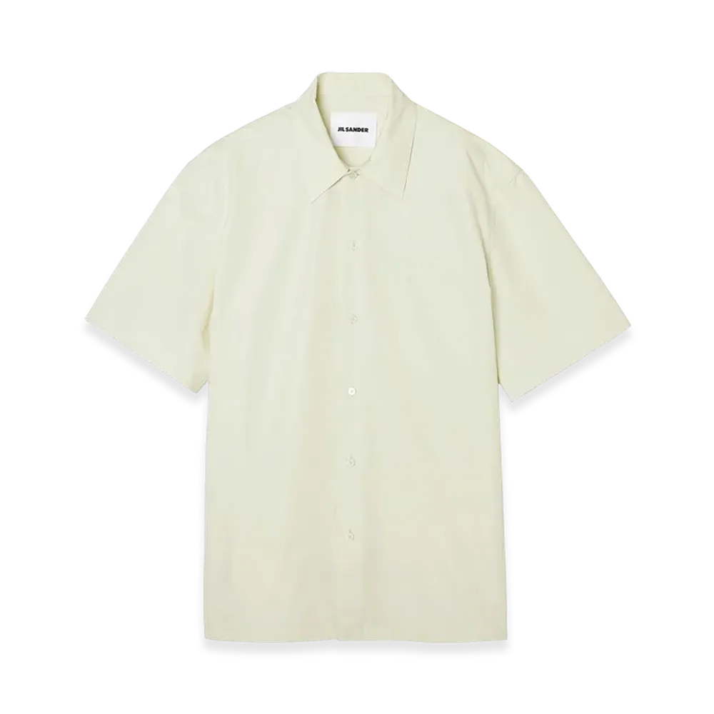 Jil Sander Short Sleeve Shirt "Cucunber"