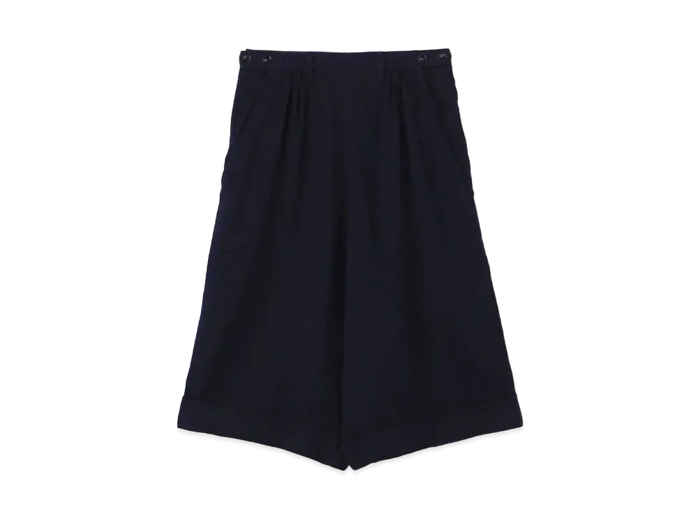 Yohji Yamamoto Y's VIYELLA W BUTTON MACKIN PANTS "Navy"