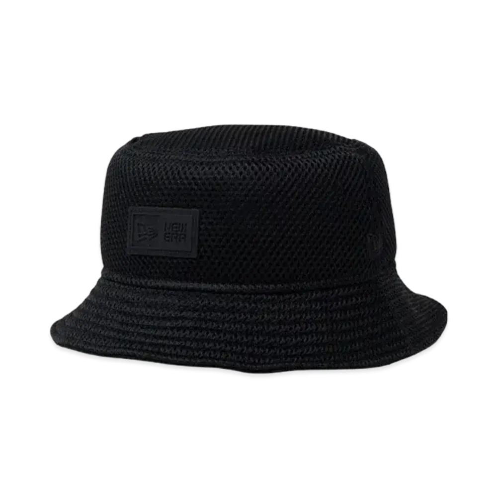 NEW ERA Golf Bucket 01 Spacer Mesh Box Logo "Black"