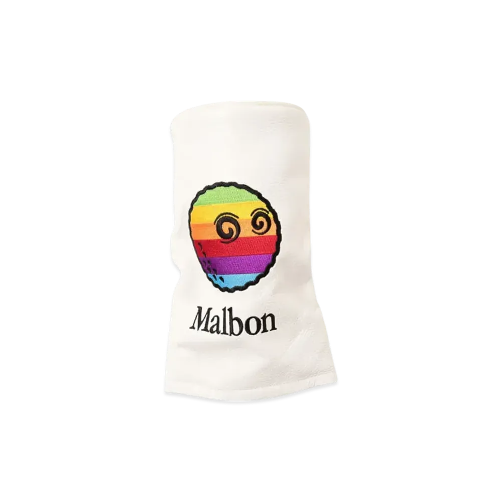 BEAMS x MALBON GOLF Exclusive Rainbow Headcover (Driver) "White"