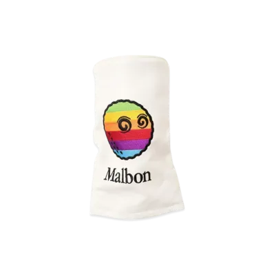 BEAMS x MALBON GOLF Exclusive Rainbow Headcover (Driver) "White"