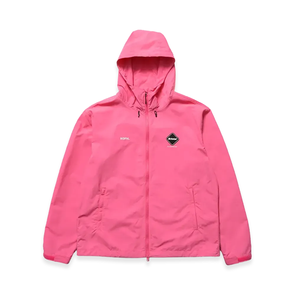 F.C.Real Bristol Supplex Nylon Hooded Blouson "Pink"