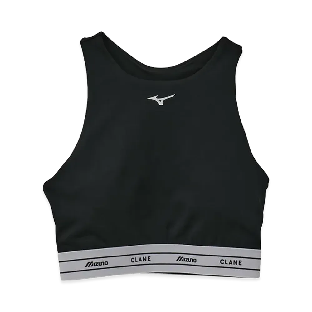 CLANE x Mizuno Sports Bra "Black"
