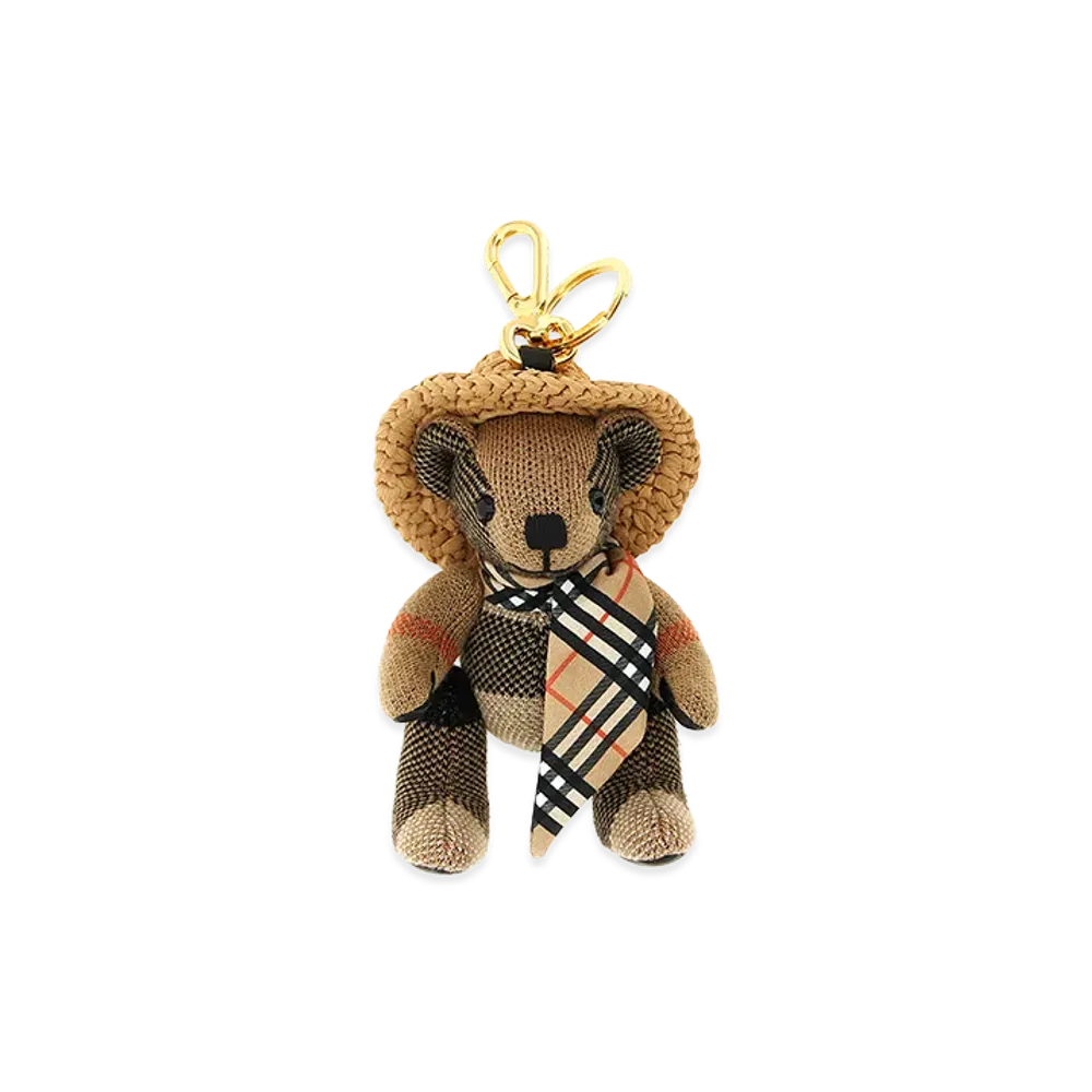 Burberry Women's Orsetto Thomas Keyring "Beige"