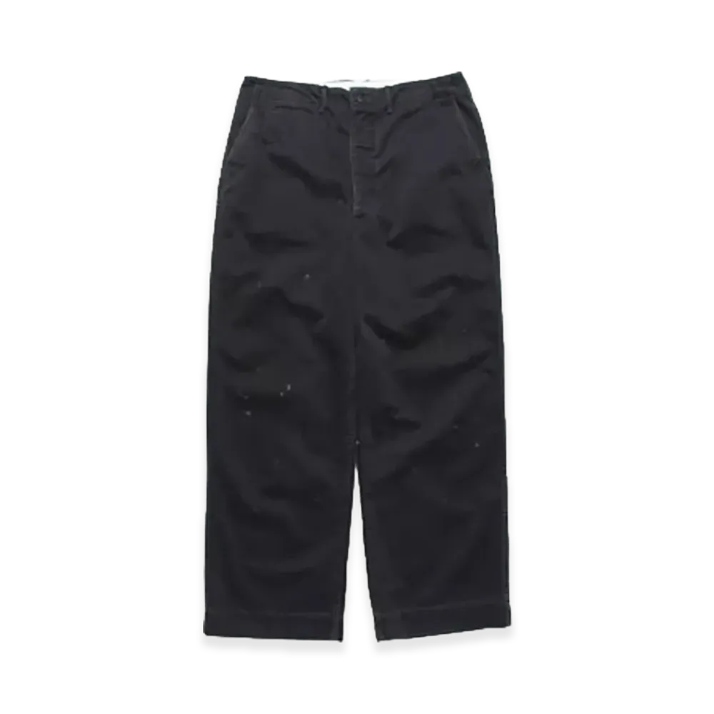 BOW WOW Black Work Trousers Aged "Black"