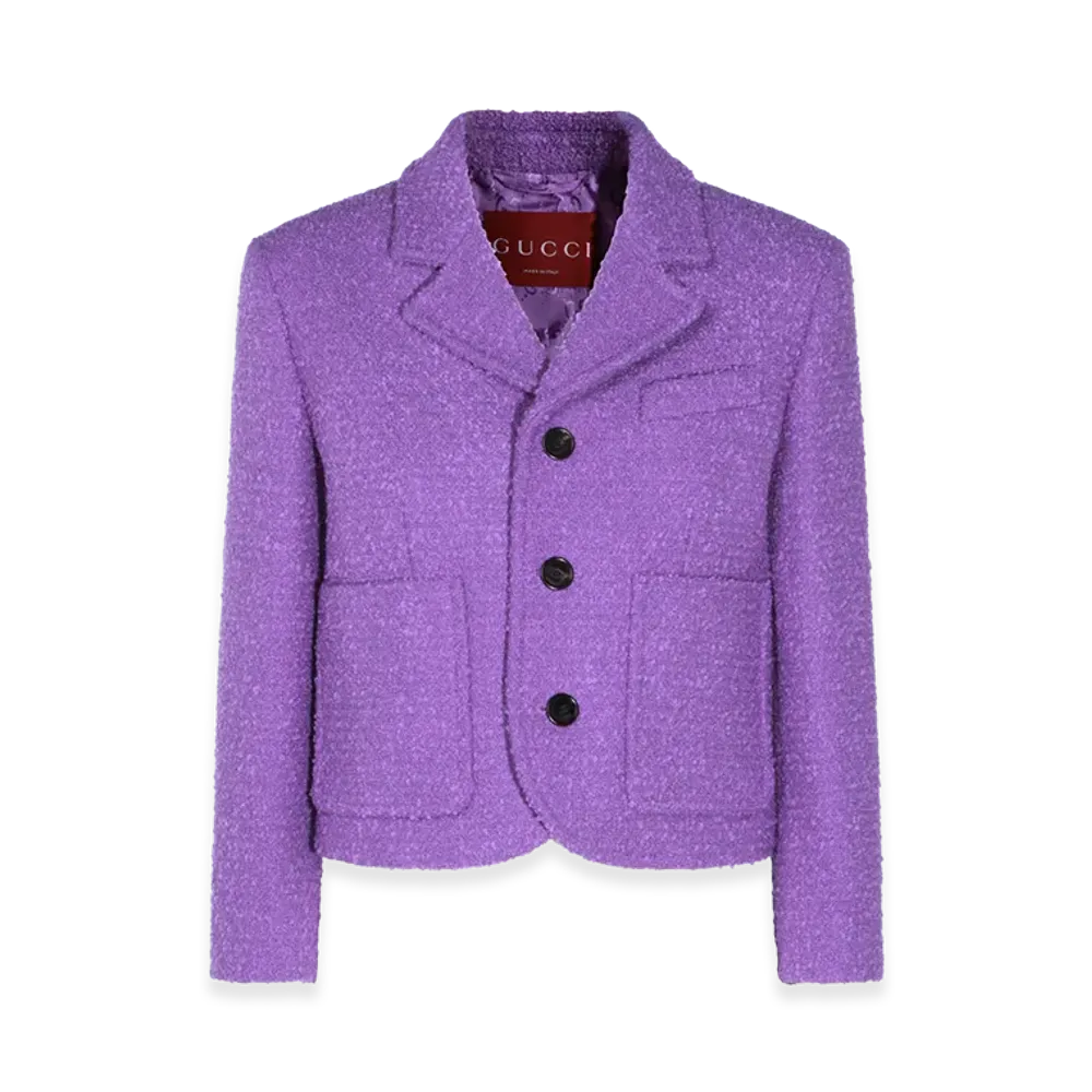 GUCCI Women's Jackets "Purple"