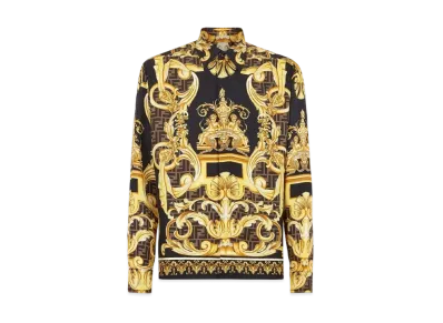 FENDI x Versace Fendace Multicolor Silk Shirt "Multicolor"