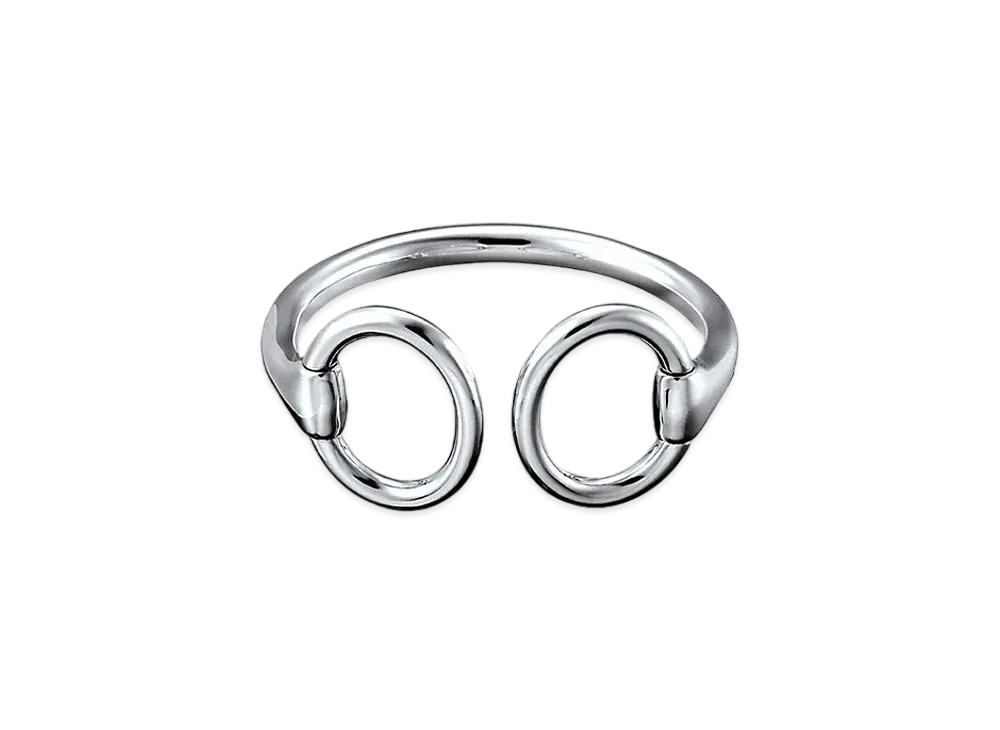 Hermes Nausicaa Bracelet PM "Silver"