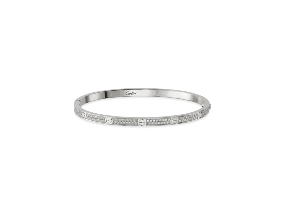 Cartier Love Bracelet, Small Model, Pave