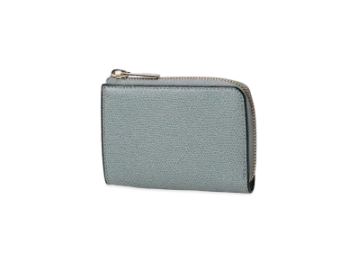 Valextra Zip Key Holder "Powder Blue"