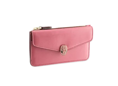BVLGARI Serpenti Forever Card Holder "Pink"