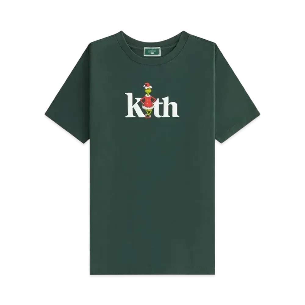 Kith x The Grinch Kids Serif Tee "Stadium"