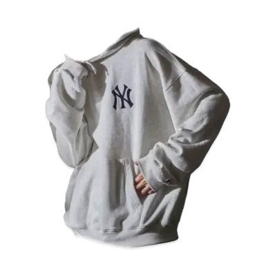 MLB Exclusive Back Logo Sweatshirt Hoodie "Gray"