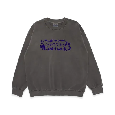 Buffer Puff Crew Sweat "Black"