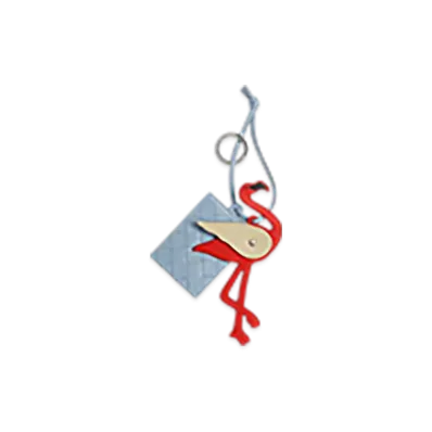 Bottega Veneta Flamingo Card Case "Tulip/String/Space"