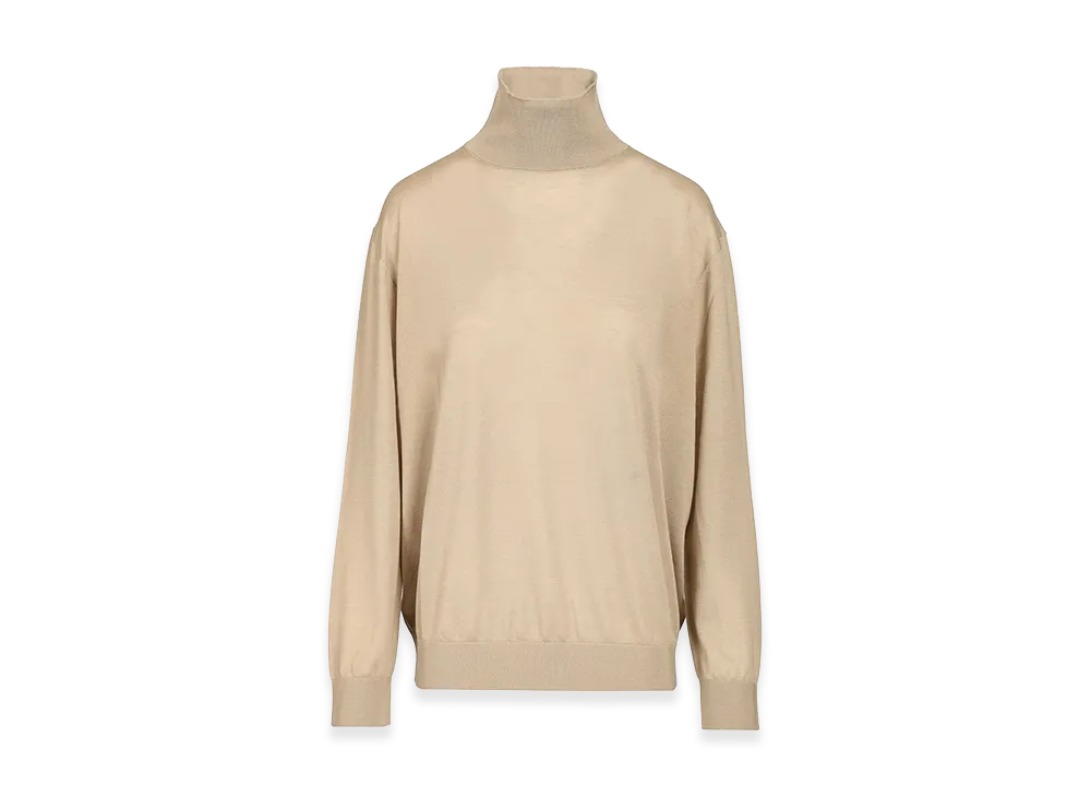 The Row Women's Cashmere Blend Orly Sweater "Camel/Cappuccino/Beige"