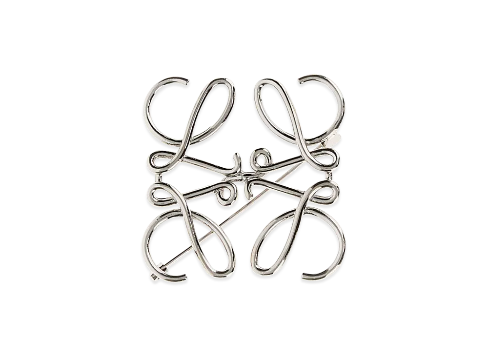 LOEWE Women's Metal Pin "Silver"