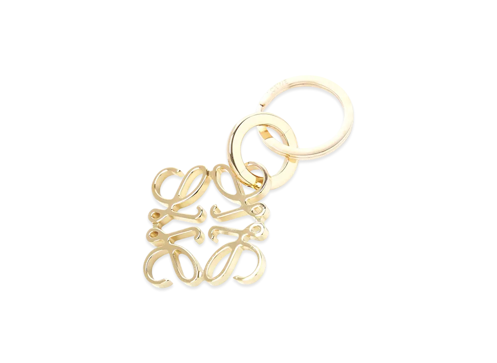LOEWE Keyring Anagram "Gold"