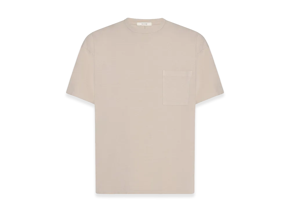 The Row Niels Cotton Top "Ash Grey"