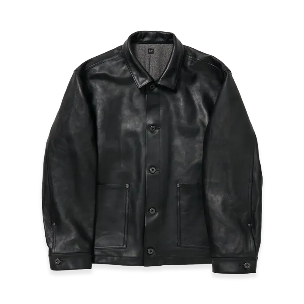 T.T Taiga Takahashi LOT.804 Leather Jacket C.1930's "Black"