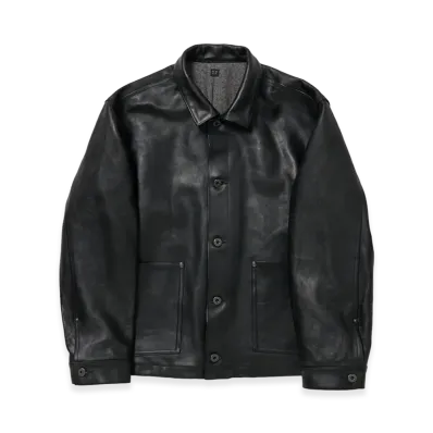 T.T Taiga Takahashi LOT.804 Leather Jacket C.1930's "Black"