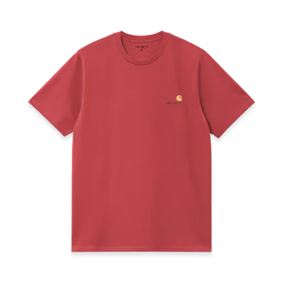 Carhartt WIP S/S American Script T-Shirt "Tuscany"
