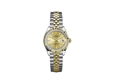 ROLEX Date-Just 28 Champagne Gold Dial 279173