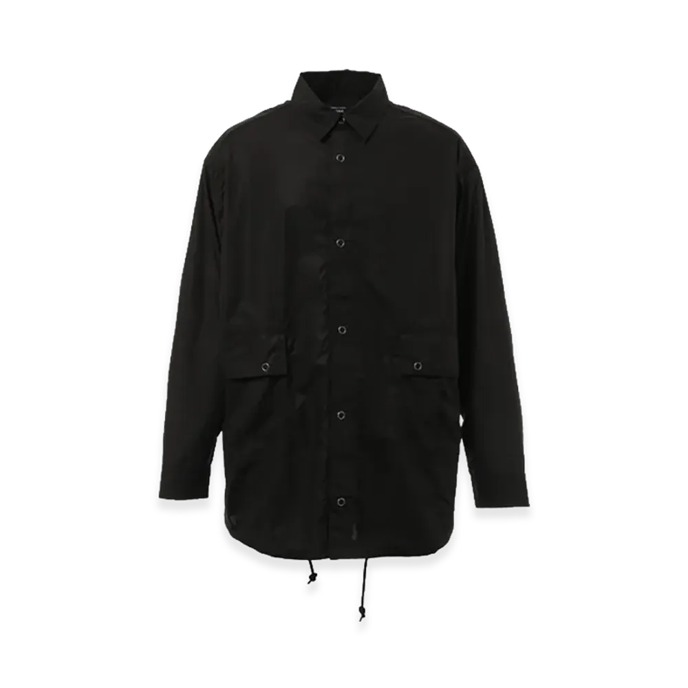 COMME des GARCONS HOMME Cotton Big Pocket Shirt "Black"