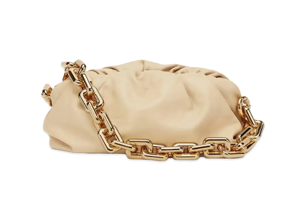 Bottega Veneta Chain Pouch "Porridge"