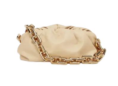 Bottega Veneta Chain Pouch "Porridge"