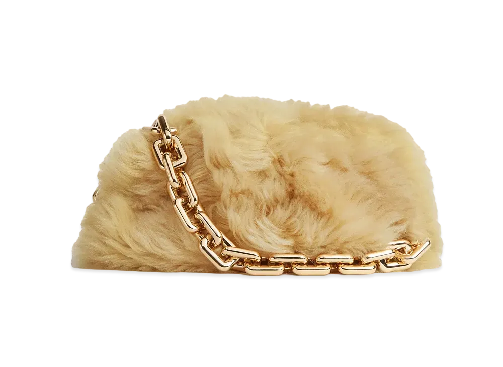 Bottega Veneta Chain Pouch "Porridge"