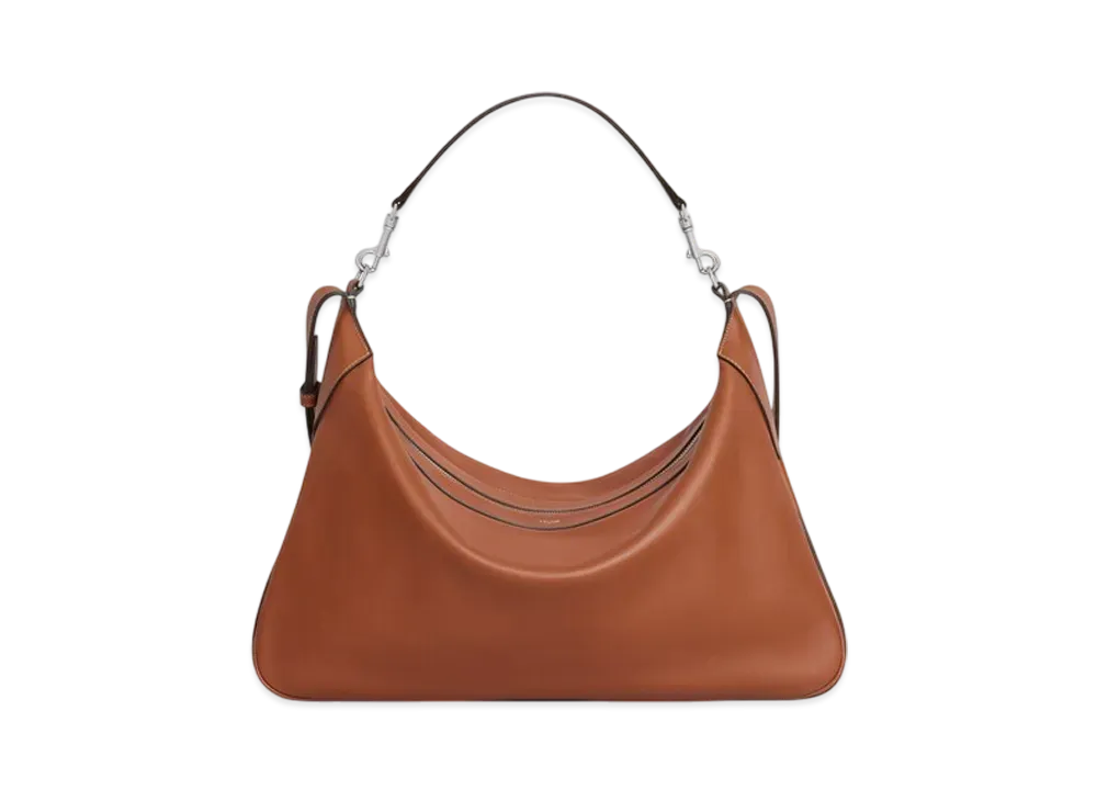 CELINE Large Strap Romy in Supple Grained Calfskin "Tan"