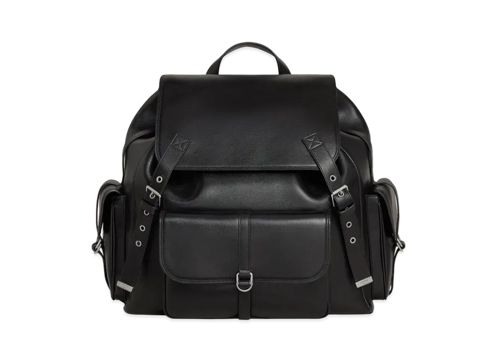 CELINE Large Backpack in Smooth Calfskin "Black"