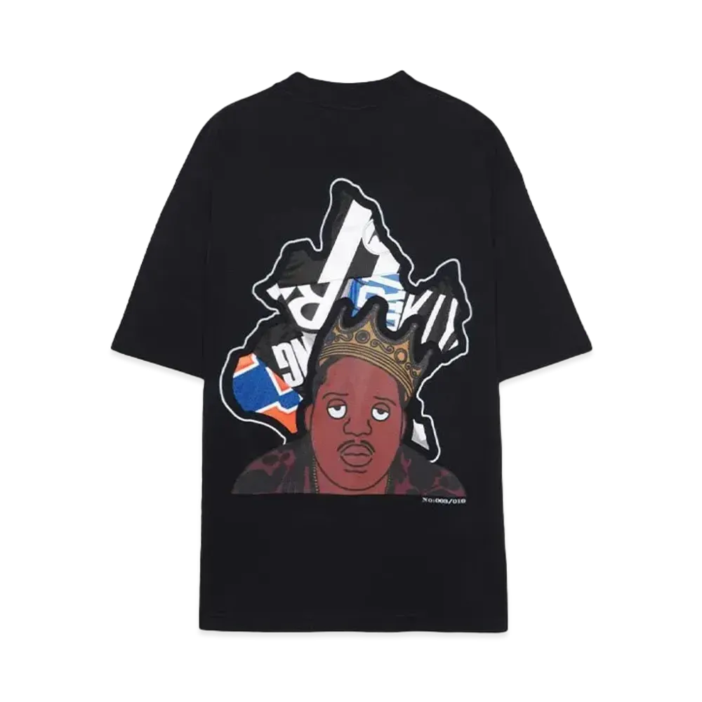 RISA x CIVIATELIER NEW YORK BIG POPPA TEE -003/010- "BLACK"
