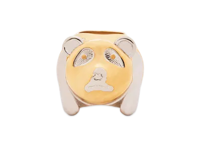 LOEWE Small Animal Dice "Gold/Palladium"